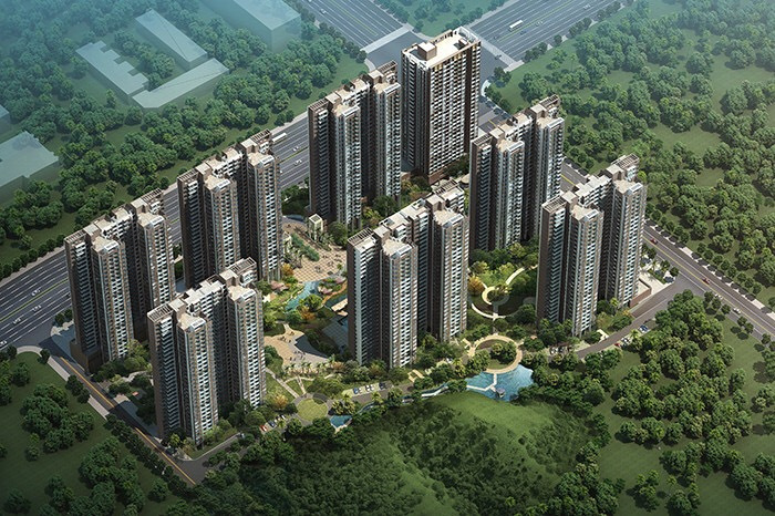 家悦龙庭实景图 家悦龙庭实景图