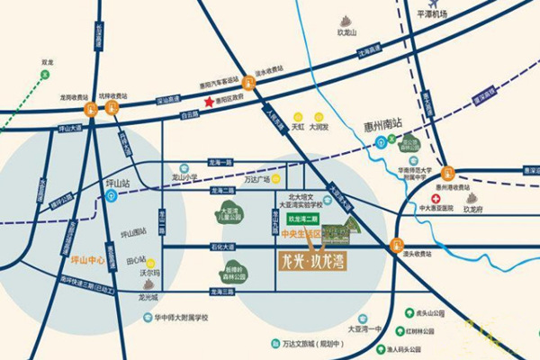 龙光玖龙湾区位图 龙光玖龙湾区位图