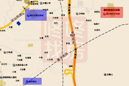 惠阳雅居乐花园距离惠州南站多远? 惠阳雅居乐花园距离惠州南站多远?